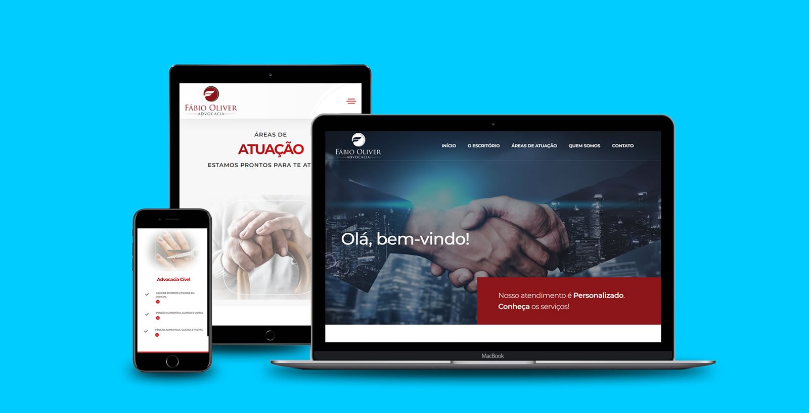 Criação de Site para advocacia