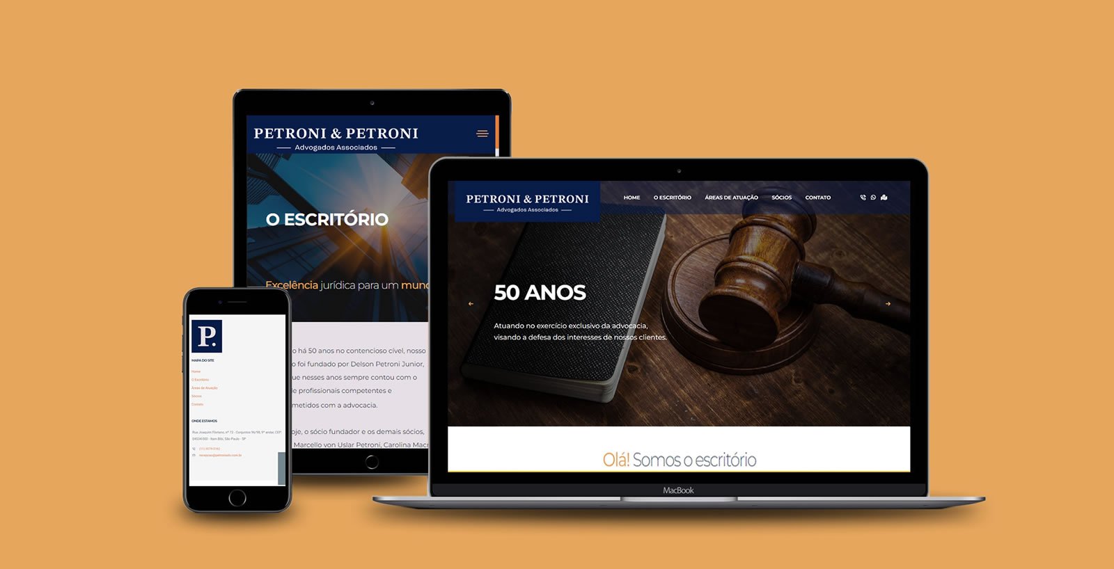 Criação de Site para advocacia